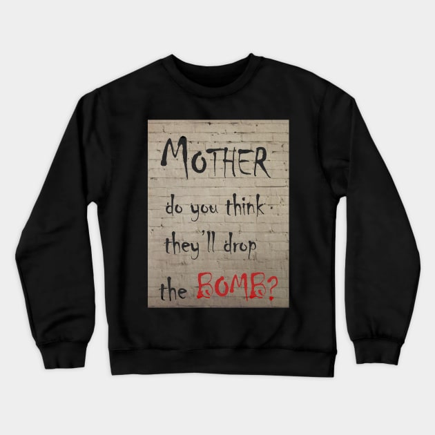 Mother Pink Floyd Crewneck Sweatshirt by TODDpi